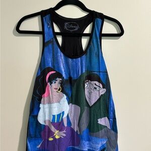 Disney Esmeralda and Quasimodo Tank Top hunchback of notre dame hot topic